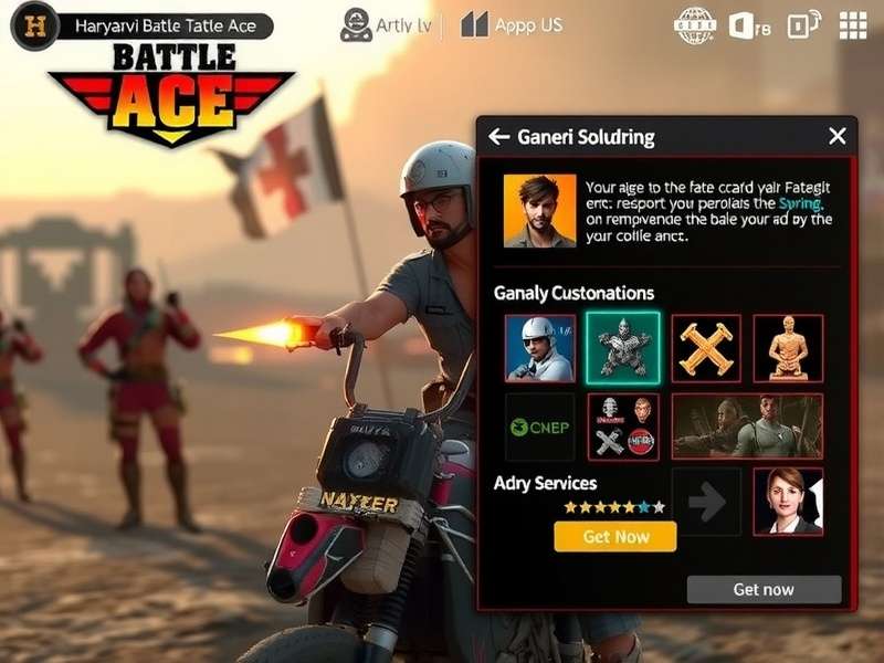 Haryanvi Battle Ace character customization